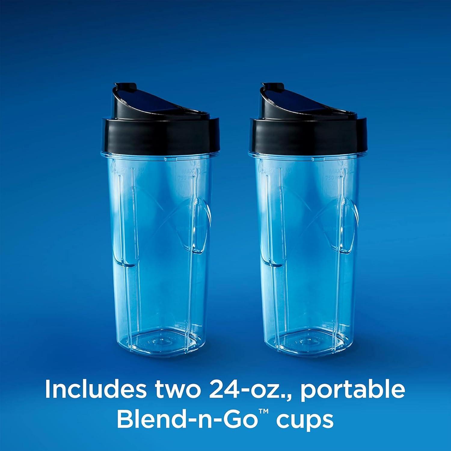 image:imageOster Blender and Food Processor Combo with 3 Settings for Smoothies Shakes and Food Chopping Includes 2 24Ounce Cups and Lids Carbon Grey3in1 Kitchen System Texture Select Blender