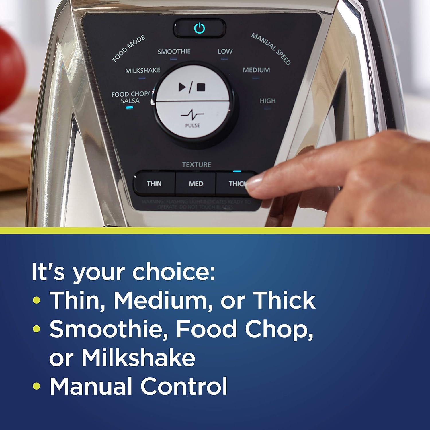 image:imageOster Blender and Food Processor Combo with 3 Settings for Smoothies Shakes and Food Chopping Includes 2 24Ounce Cups and Lids Carbon GreyTexture Select Pro Blender