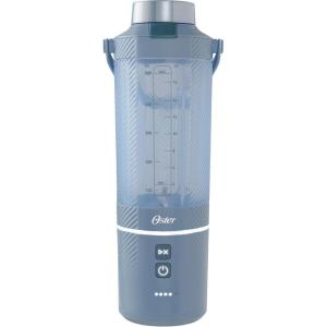 image:imageOster GoMax Portable Blender 20 oz Cordless Personal Blender for Smoothies amp Shakes USBC Rechargeable AntiJam Reversible Blade LeakProof Travel Lid Dishwasher Safe Parts BPAFree BlueBlue