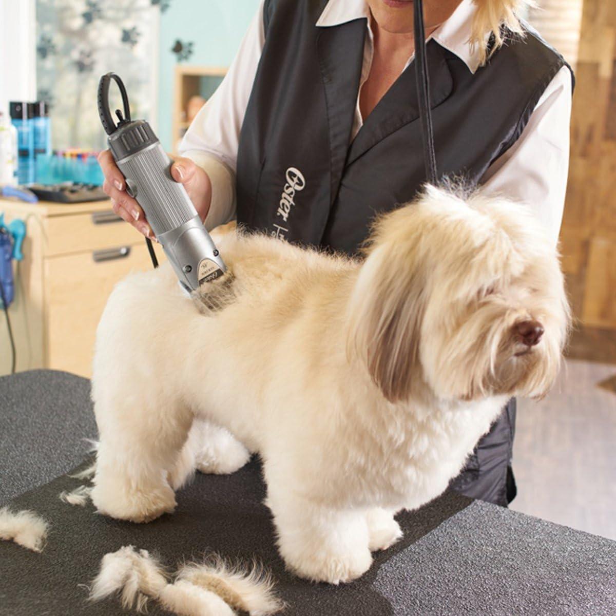 image:imageOster Clipmaster Hair Clippers for Large Dog Cat and Pet Grooming with Detachable Blade for Thick Coats GrayGray