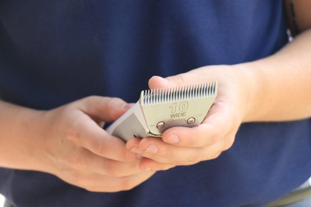 image:imageOster CryogenX Detachable Pet Clipper Blade Size 10 Wide 07891944600510 Wide 24mm