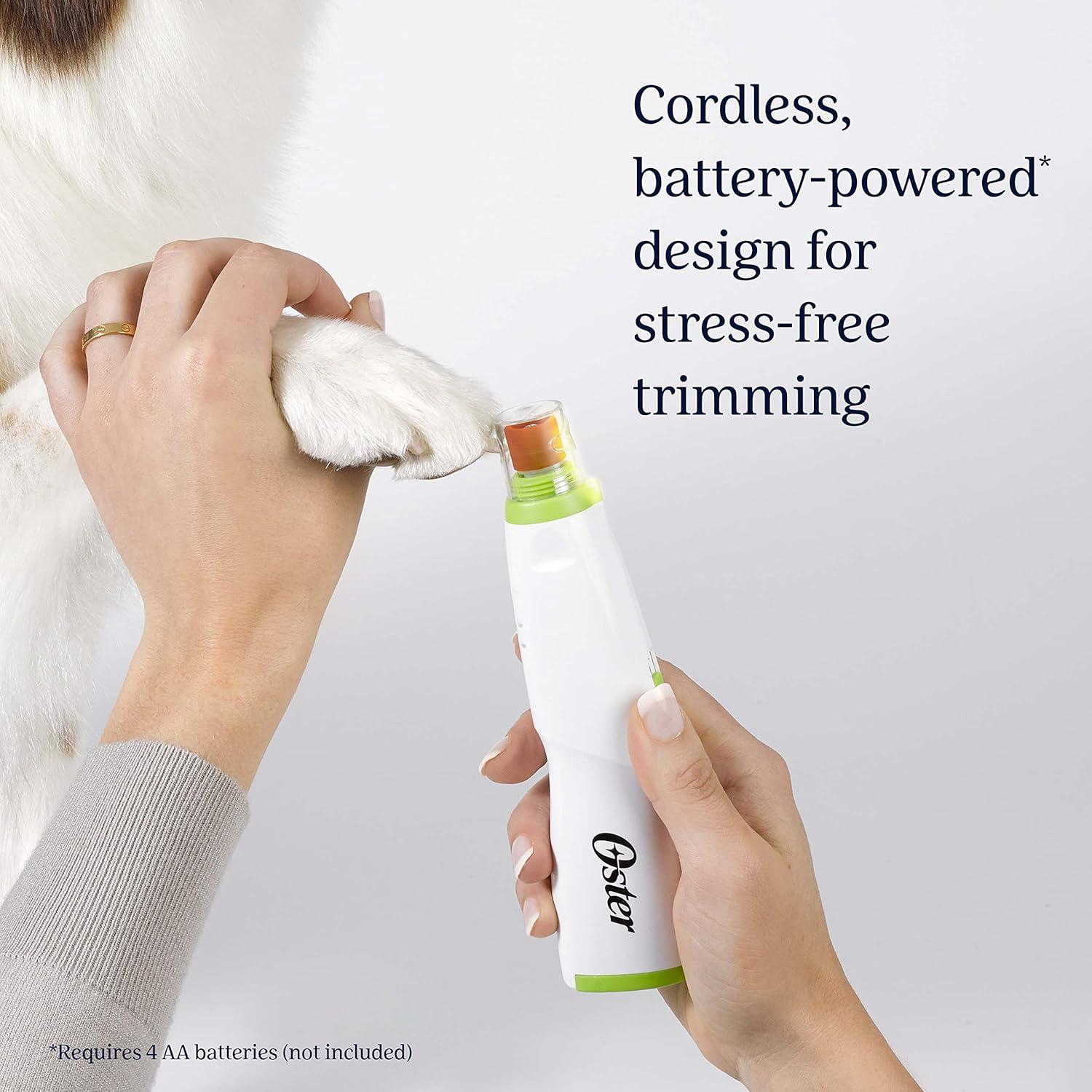 image:imageOster Gentle Paws Pet Nail Grinder Cordless Cat and Dog Nail Grinder Gentle Paws Pet Nail Grinder