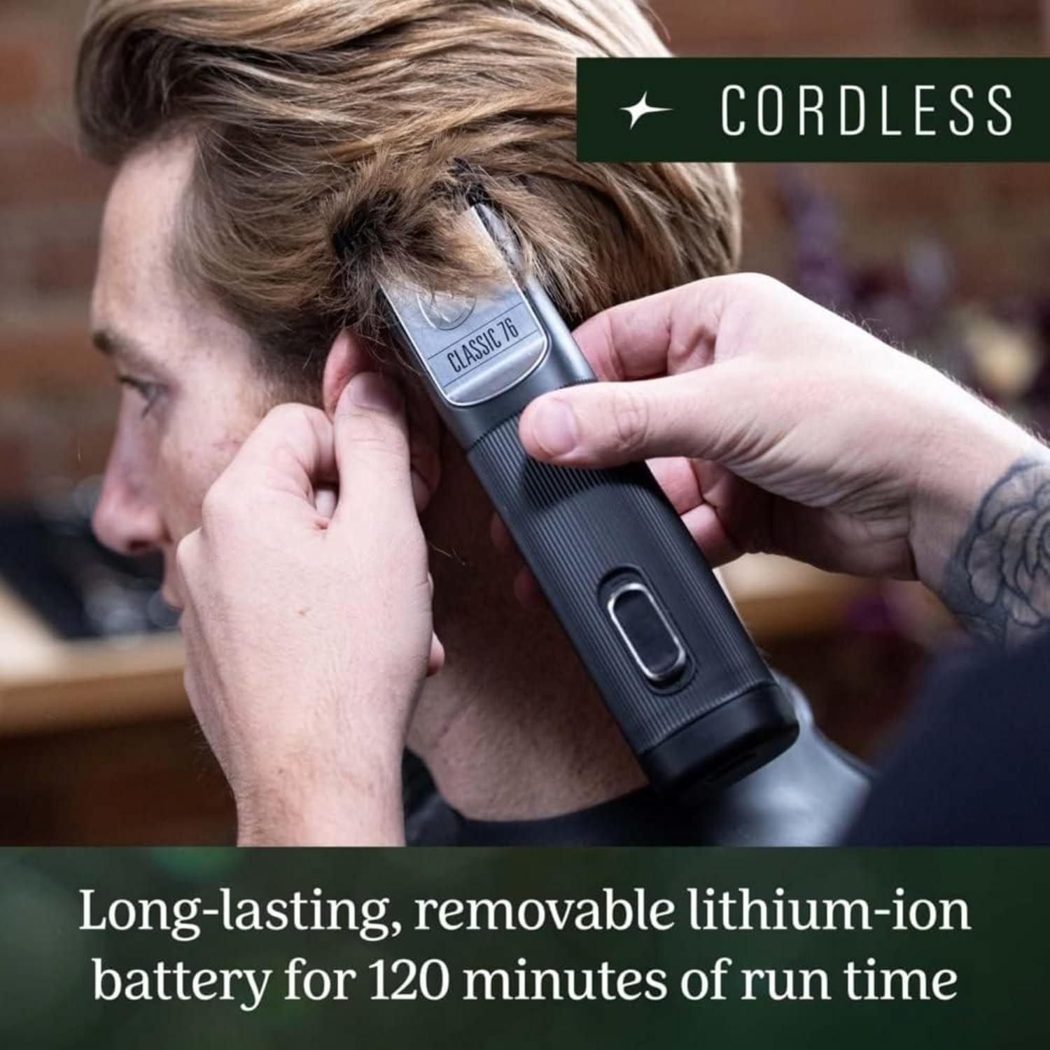 image:imageOster Professional Burgundy Cordless C76 ClipperBlack