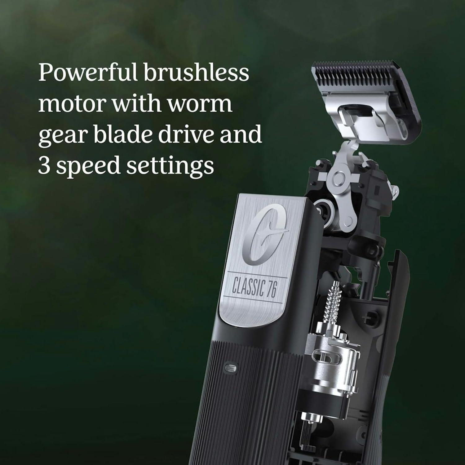image:imageOster Professional Burgundy Cordless C76 ClipperBlack