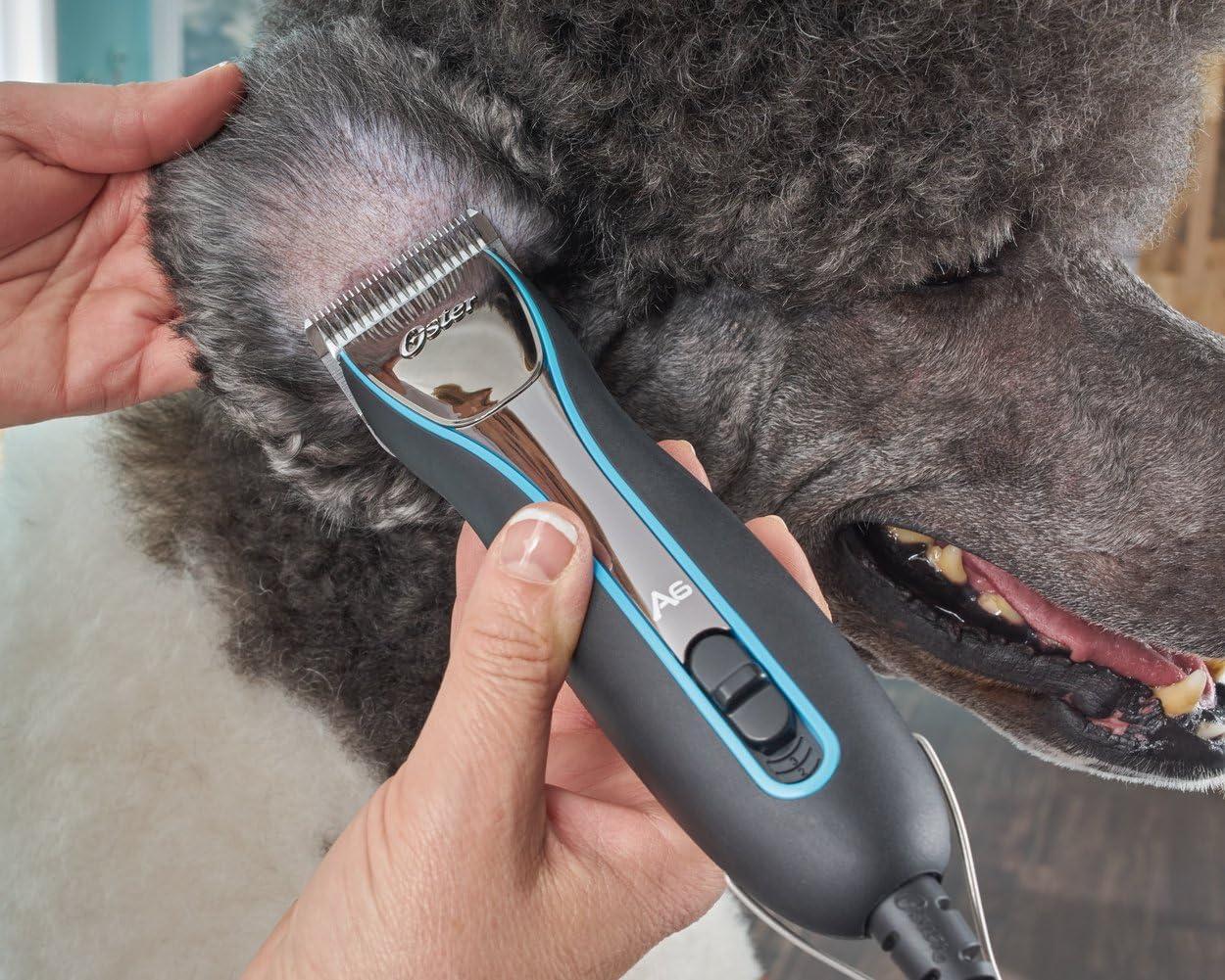 image:imageOster Professional Cordless 3000i Dog amp Animal Clippers Pet Livestock amp Dog Grooming Clippers Ergonomic Heavy Duty Design Includes Size 10 CryogenX Blade Battery amp Charging StandBlack