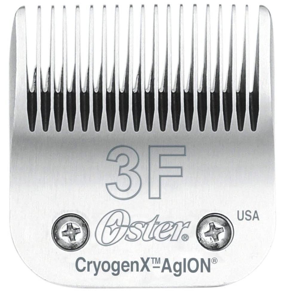 image:imageOster Professional Pet amp Dog Grooming Blades Size 3F CryogenX Clipper Compatable with all Oster Detachable Blade Clippers Longlasting HighCarbon Steel amp UltraSharpCarbon Steel