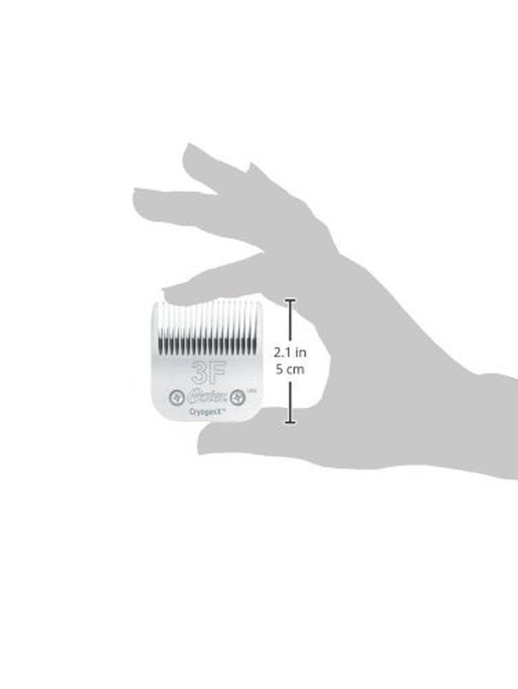 image:imageOster Professional Pet amp Dog Grooming Blades Size 3F CryogenX Clipper Compatable with all Oster Detachable Blade Clippers Longlasting HighCarbon Steel amp UltraSharpCarbon Steel