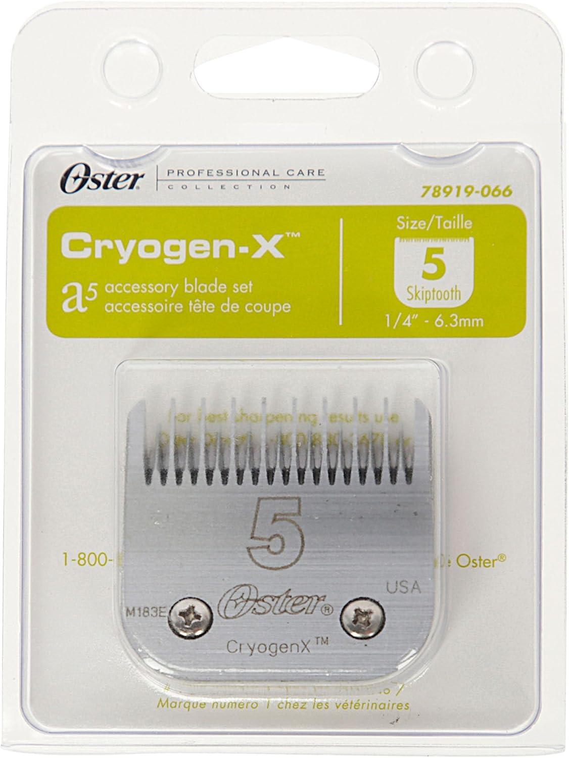 image:imageOster Skip Tooth Detachable Pet Clipper Blade Size 5 078919066005Silver