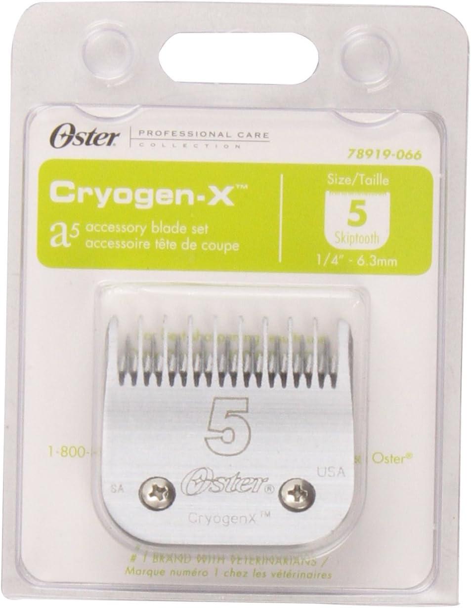 image:imageOster Skip Tooth Detachable Pet Clipper Blade Size 5 078919066005Silver