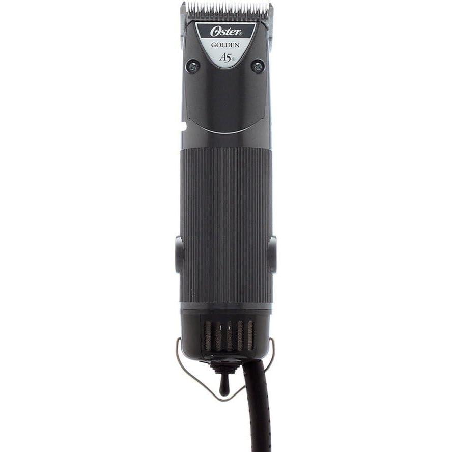 image:imageOster Clipmaster Hair Clippers for Large Dog Cat and Pet Grooming with Detachable Blade for Thick Coats GrayBlack