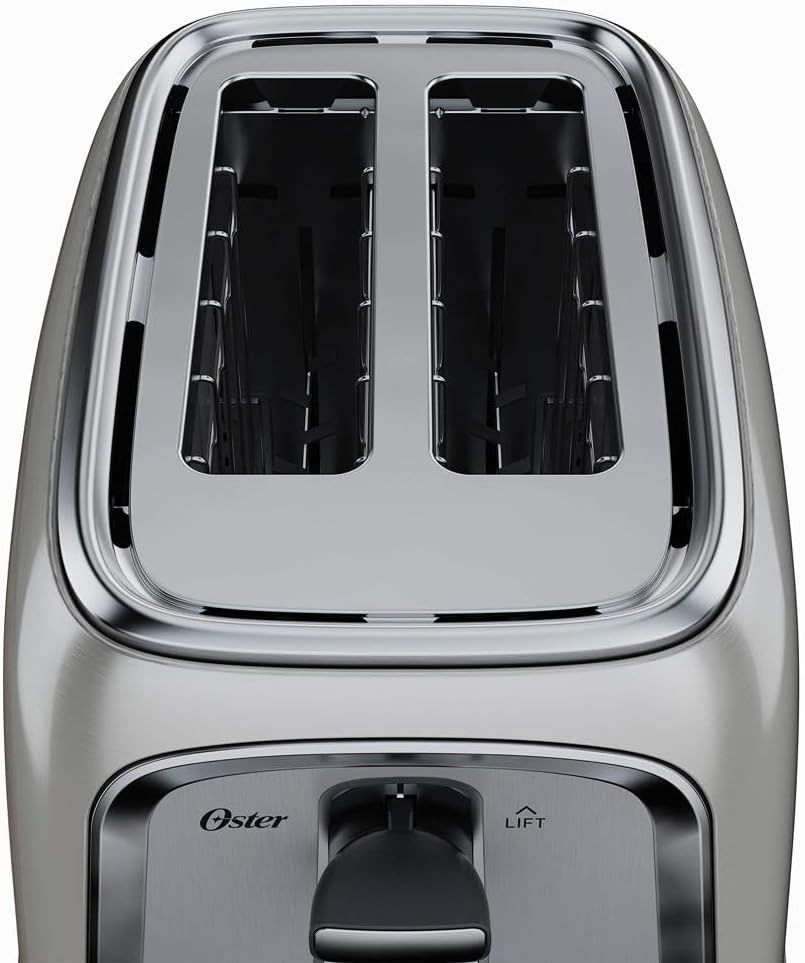 image:imageOster 2Slice Toaster with Advanced Toast Technology Bagel Toaster for All Bread Types Stainless SteelStainless Steel