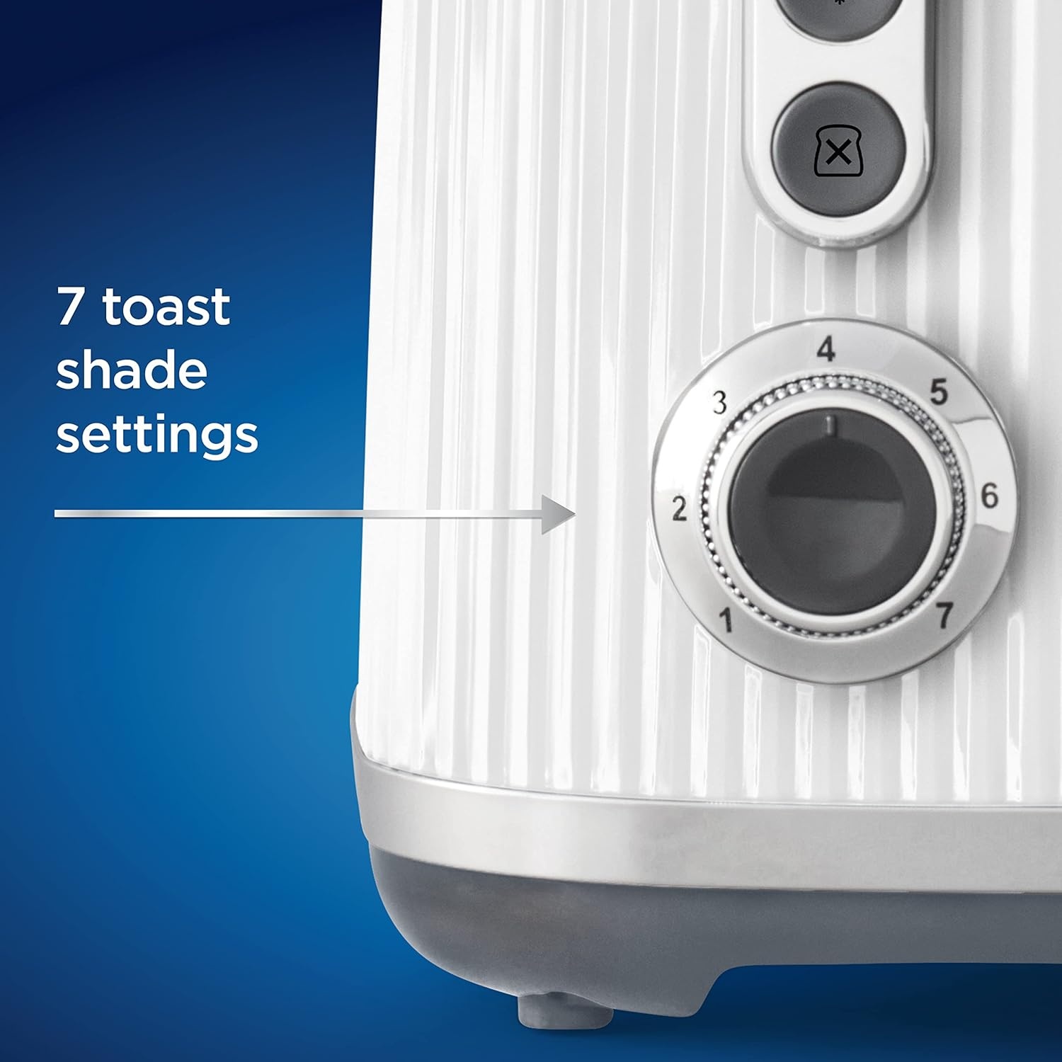 image:imageOster Retro 2Slice Toaster with QuickCheck Lever ExtraWide Slots Impressions Collection RedWhite
