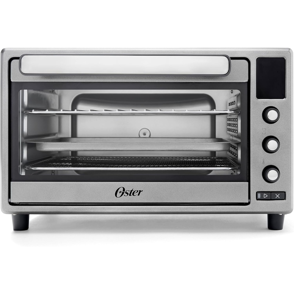 image:imageOster 10 Function Air Fryer Oven Toaster Oven CountertopStainless Steel