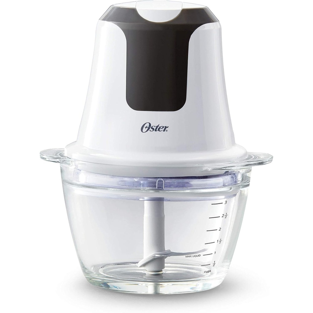 image:imageOster 3Cup Mini Food Chopper with Glass Bowl for Kitchen Prep