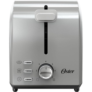 image:imageOster 2Slice Toaster with Extra Wide Slots Bagel Toaster Stainless Steel2  Slice