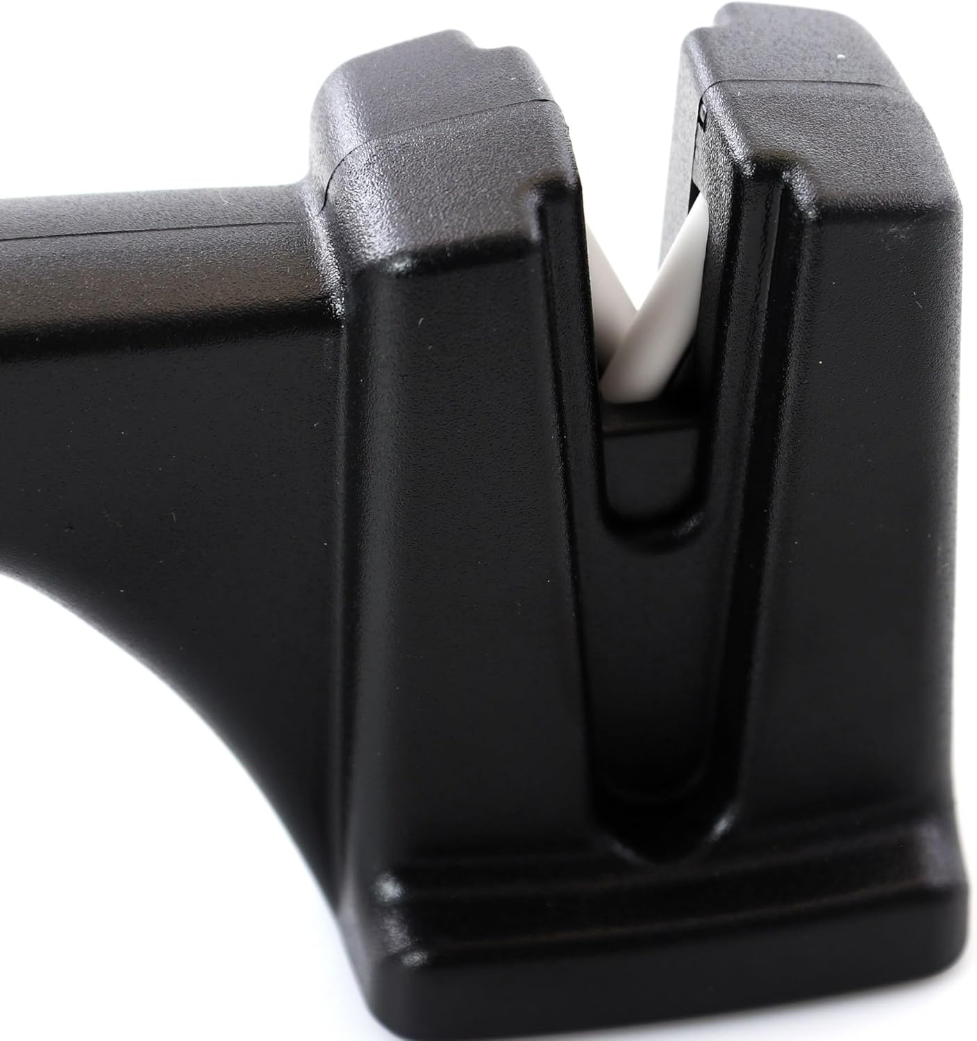 image:imageOster Baldwyn 6Inch Cleaver Knife Heavy Duty Kitchen Cutlery with Stainless Steel Handle Sharp Durable Chefs Cleaver for Chopping Slicing and DicingBlack Sharpener