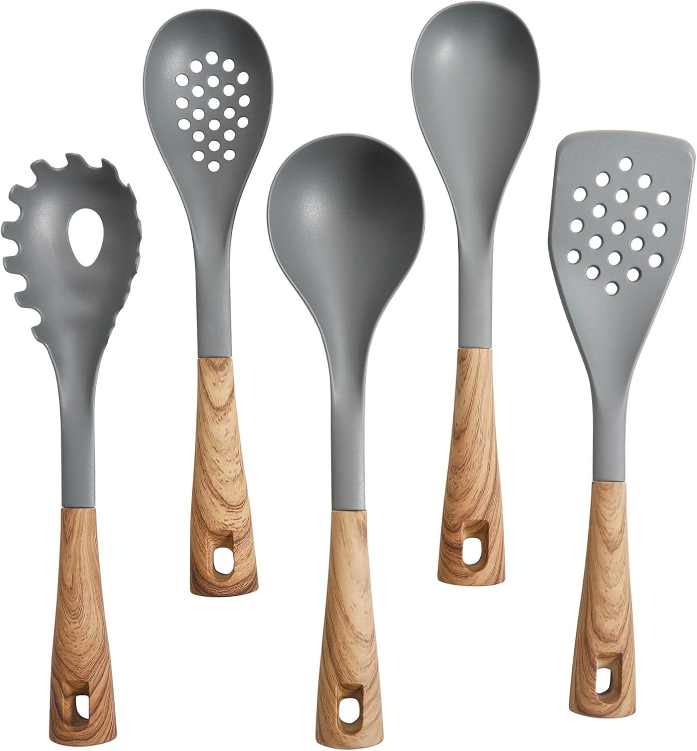 image:imageOster Everwood 5Piece Nylon Tools Set GreyWood