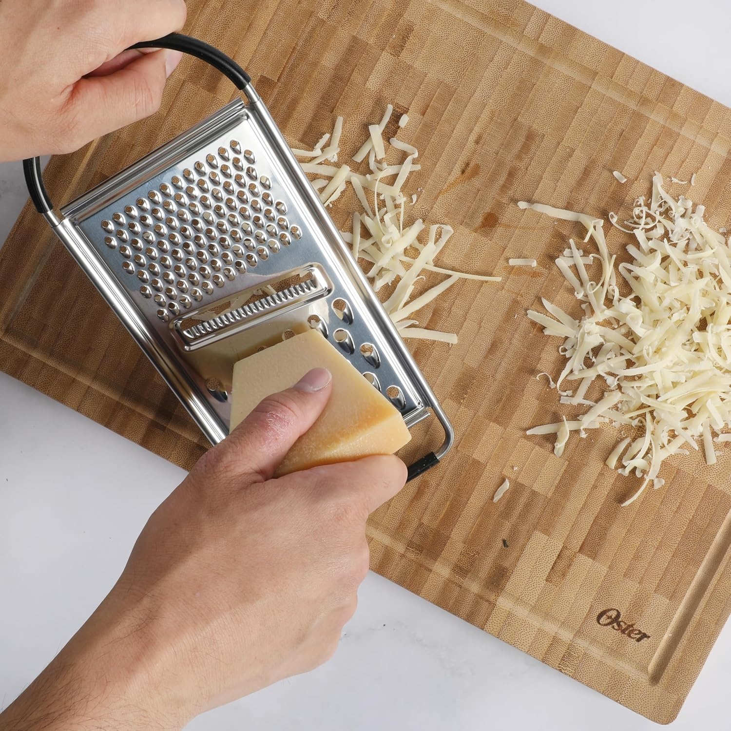 image:imageOster Helmsdale 2 Cup Stainless Steel Flour Sifter for Baking for Crank SifterBlack Grater