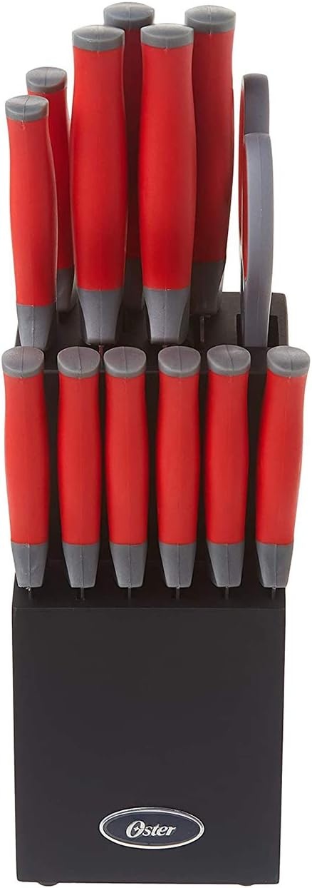 image:imageOster Lindbergh 14 Piece Cutlery Set RedRed