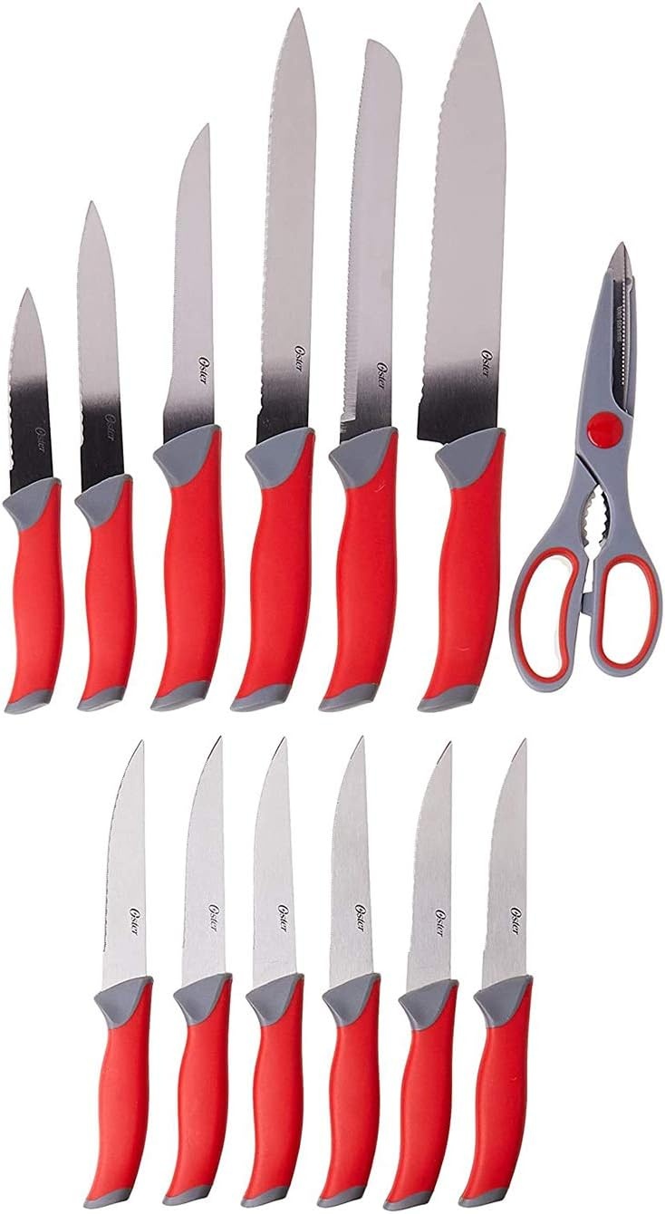 image:imageOster Lindbergh 14 Piece Cutlery Set RedRed