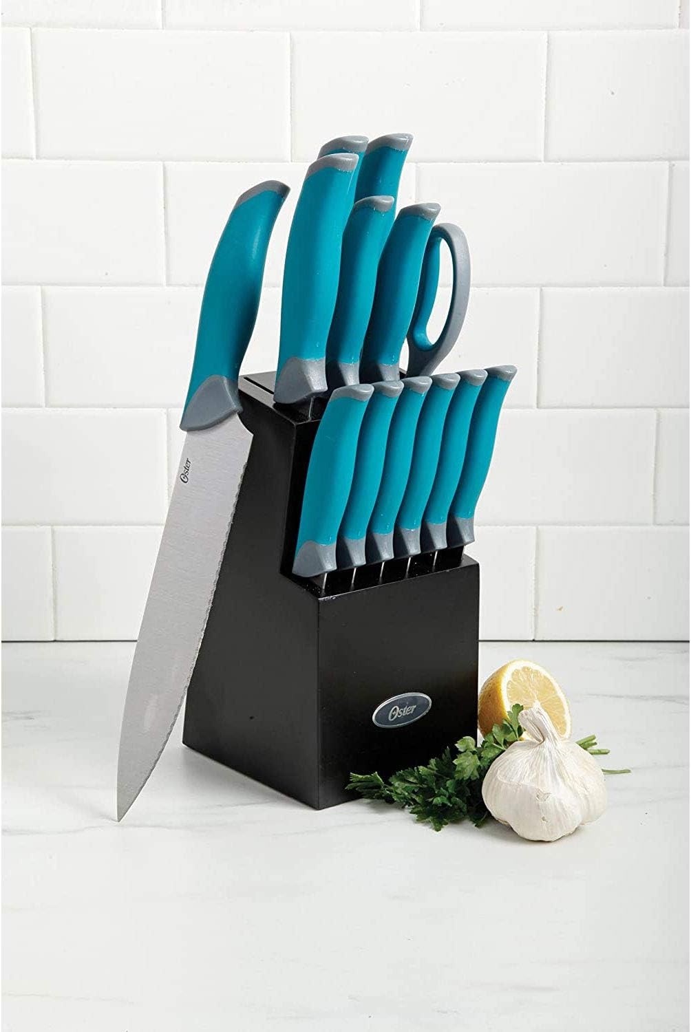 image:imageOster Lindbergh 14 Piece Cutlery Set RedTeal