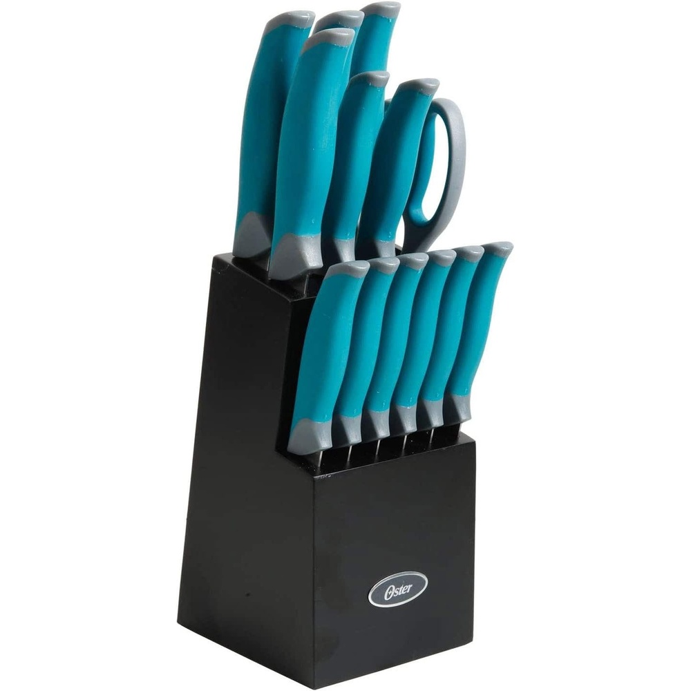 image:imageOster Lindbergh 14 Piece Cutlery Set RedTeal